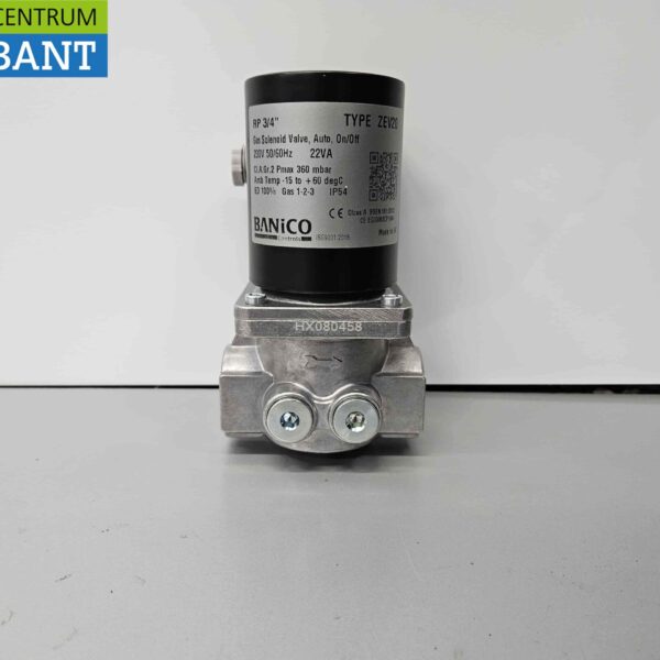 Gas valve Gas solenoid valve 3/4" 20 mm Horeca