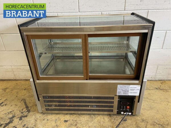 Maxxfrost Refrigerated Display Case Surface Display Case 140 liters 90 cm 230V Horeca - Image 4