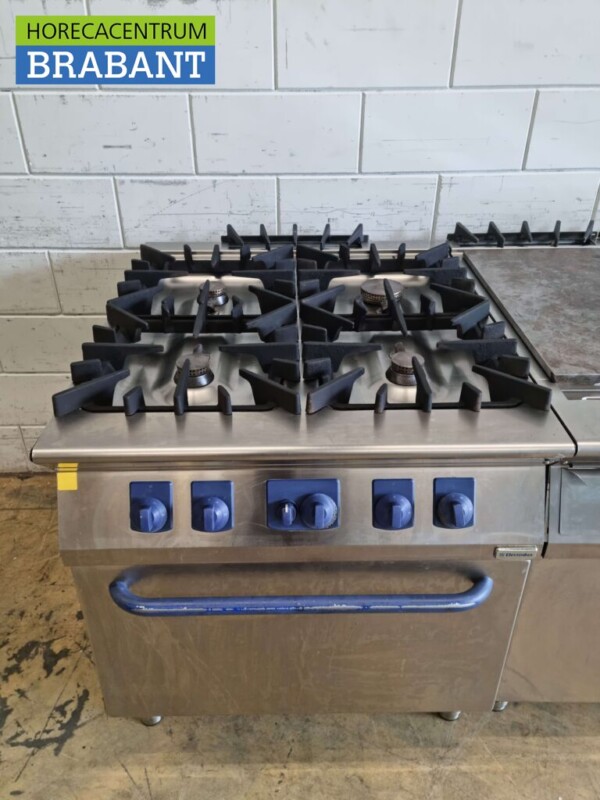 Stainless steel Electrolux Baking Line Stove Throughcooker and mirror baking tray 200 cm GAS Catering - Image 6