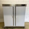 Stainless steel HCB Banquet trolley Keep warm cabinet 2 doors 22 x 2/1 GN 230V Horeca