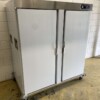 Stainless steel HCB Banquet trolley Keep warm cabinet 2 doors 22 x 2/1 GN 230V Horeca - Image 3