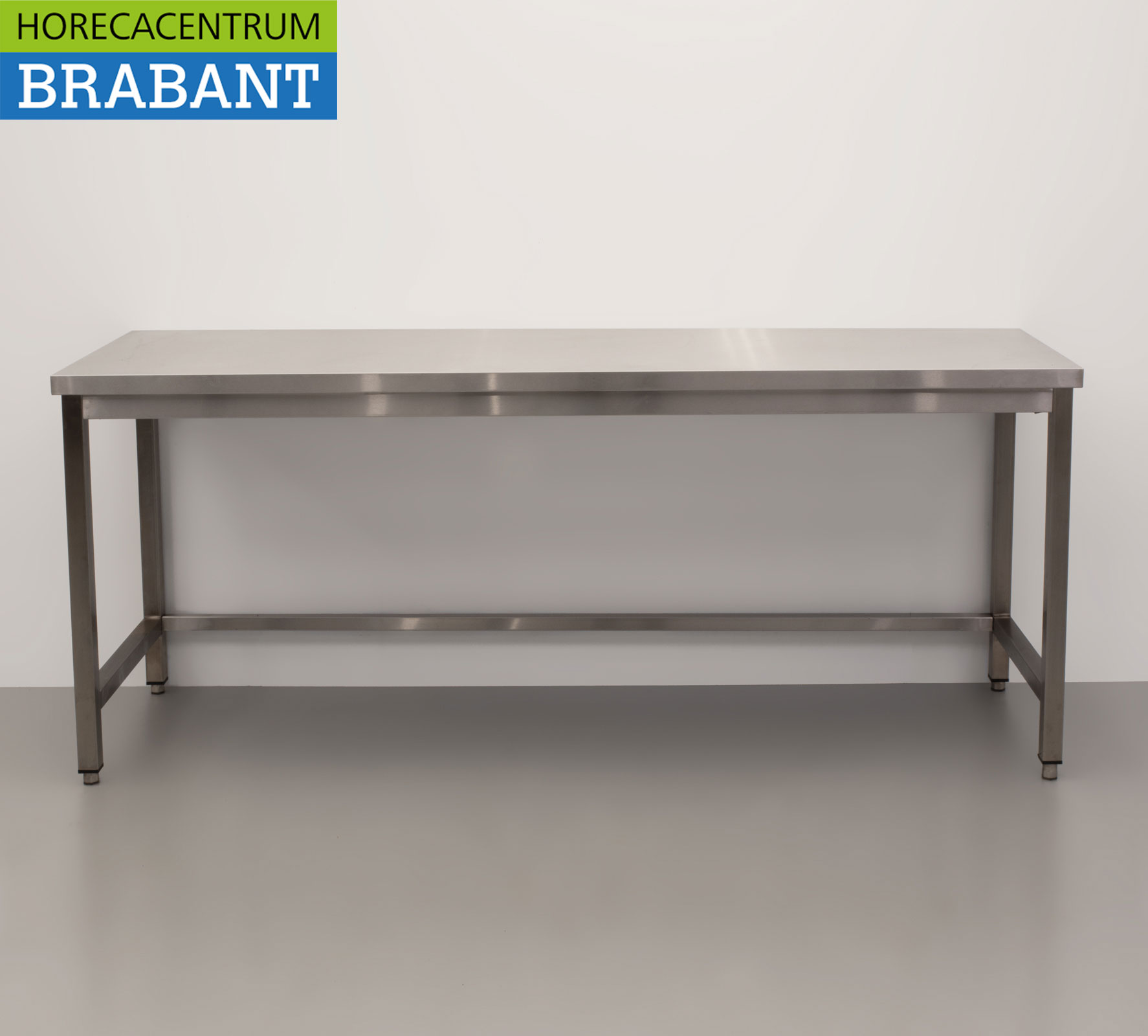 HCB Stainless Steel Work Table Premium-line 200 x 60 x 85 cm Catering