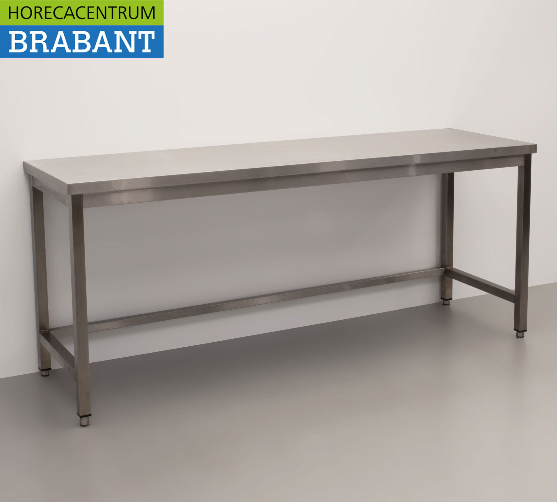 HCB Stainless Steel Work Table Premium-line 200 x 60 x 85 cm Catering - Image 3