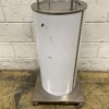 Stainless steel Lowerator plate trolley Max. diameter 26 cm Horeca