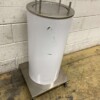 Stainless steel Lowerator plate trolley Max. diameter 26 cm Horeca - Image 3