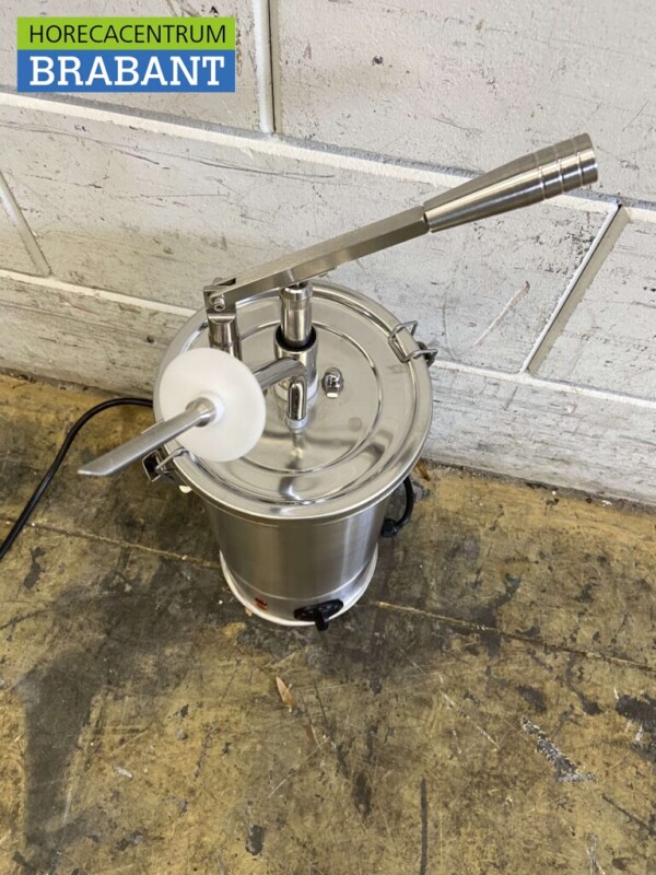 Stainless steel GGG Heated sauce dispenser sauce pump chocolate pump 3 liters 230V Horeca - Image 2
