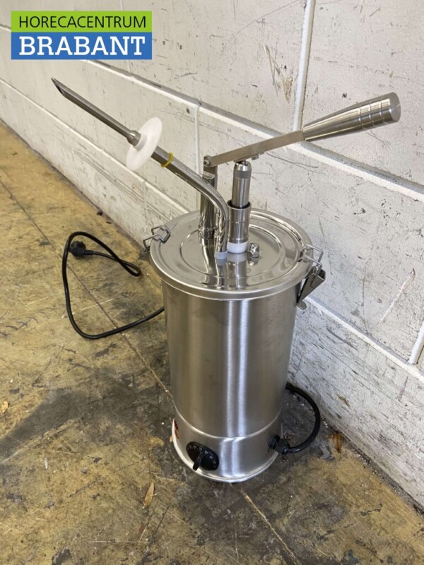 Stainless steel GGG Heated sauce dispenser sauce pump chocolate pump 3 liters 230V Horeca - Image 3
