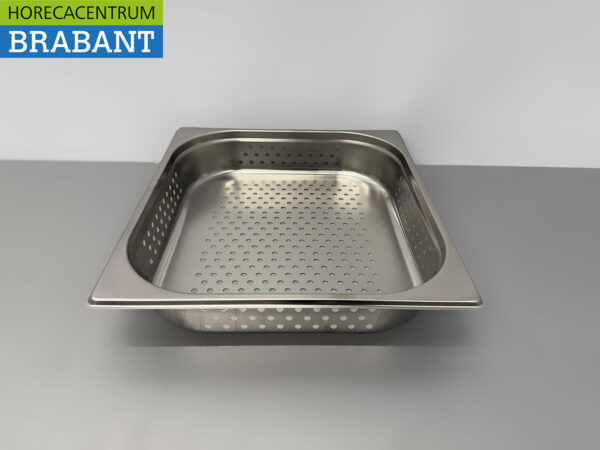 Stainless steel Perforated Gastronorm Tray GN Tray 2/3 GN Depth 100 mm Catering