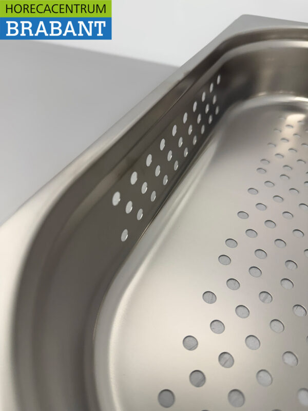 Stainless steel Perforated Gastronorm Tray GN Tray 2/3 GN Depth 100 mm Catering - Image 4