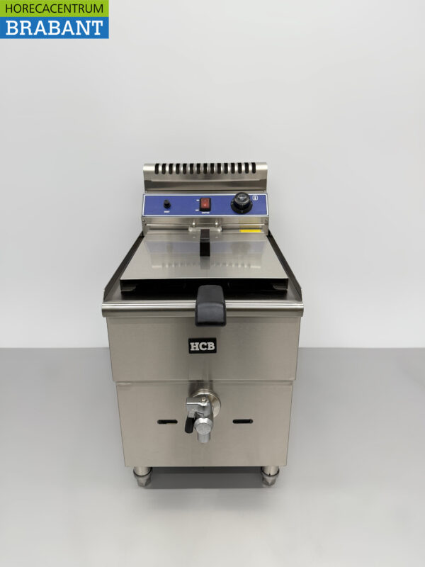 Stainless steel deep fryer fryer 14 liters PROPAAN GAS Catering