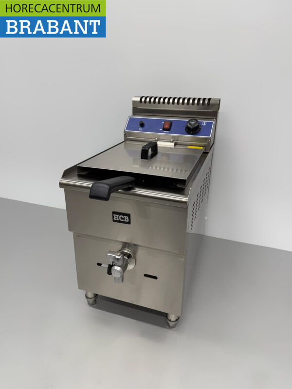Stainless steel deep fryer fryer 14 liters PROPAAN GAS Catering - Image 2
