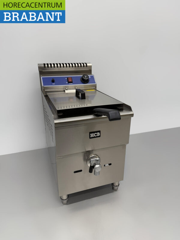 Stainless steel deep fryer fryer 14 liters PROPAAN GAS Catering - Image 3