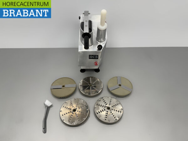 Vegetable slicer with 2 cutting discs and 3 graters 230V Horeca
