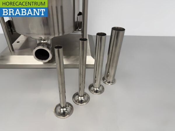 Stainless steel Electric stuffing can stopper sausage filler 20 liters 230V Butchery - Image 7
