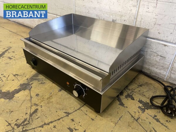 Stainless steel Chrome Grill Plate Griddle 55 cm 230V Catering - Image 4