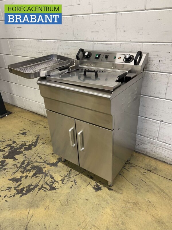 HCB stainless steel Fish fryer Oilball fryer Deep fryer 30 liter 400V Horeca - Image 2