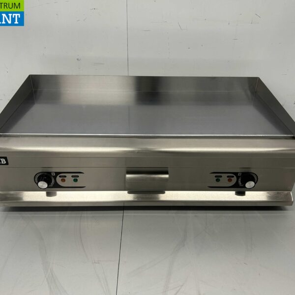 Stainless steel HCB Griddle Grill Plate Chrome griddle 100 cm 400V Horeca
