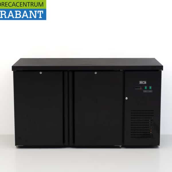 HCB Backbar Bar Refrigerator 2 doors 280 liters 146,5 cm 230V Horeca