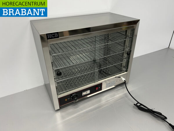 HCB stainless steel warming cabinet warming cabinet 64 cm 230V Horeca - Image 2