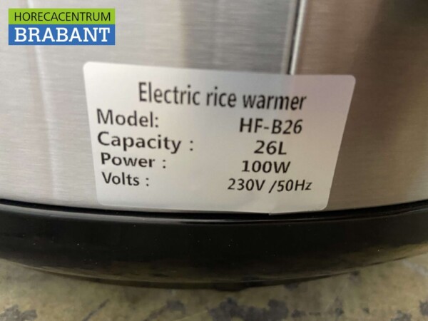 Stainless steel Rice Warmer Rice warmer 27 liters 230V Catering - Image 6