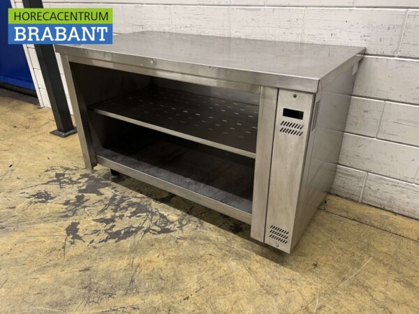 Stainless steel Work Cabinet Cabinet Work Table 139 cm Catering - Image 2