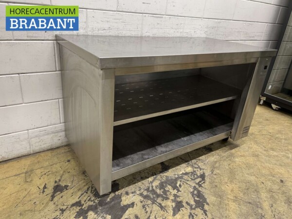 Stainless steel Work Cabinet Cabinet Work Table 139 cm Catering - Image 3