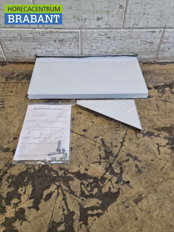 Stainless steel Wall shelf shelf 60 x 30 cm Catering