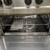 Stainless steel Giga 6 burner Gas stove with electric oven 100 cm GAS/400V Horeca - Image 5