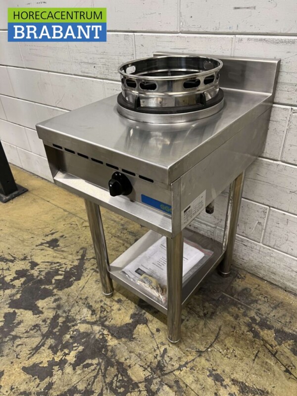 Stainless steel Nayati NGER 4-60 Wok table wok stove 1 burner 47.5 cm GAS Natural gas Catering - Image 2