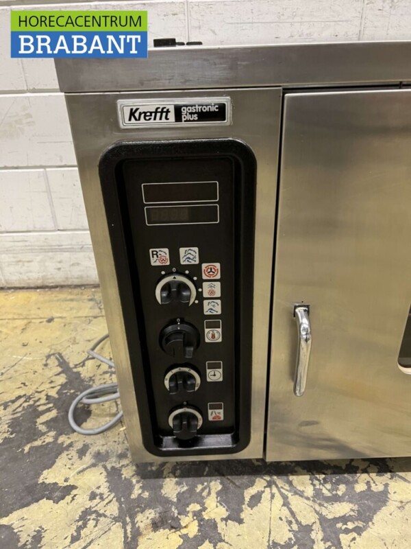 Stainless steel Krefft combi steamer steamer 6 x 1/1 GN 400V Horeca - Image 4