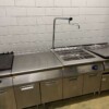 Stainless steel Electrolux Baking line Double fryer Hot plate Bain marie Frying pan 440 cm GAS Catering - Image 13