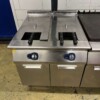 Stainless steel Electrolux Baking line Double fryer Hot plate Bain marie Frying pan 440 cm GAS Catering - Image 10