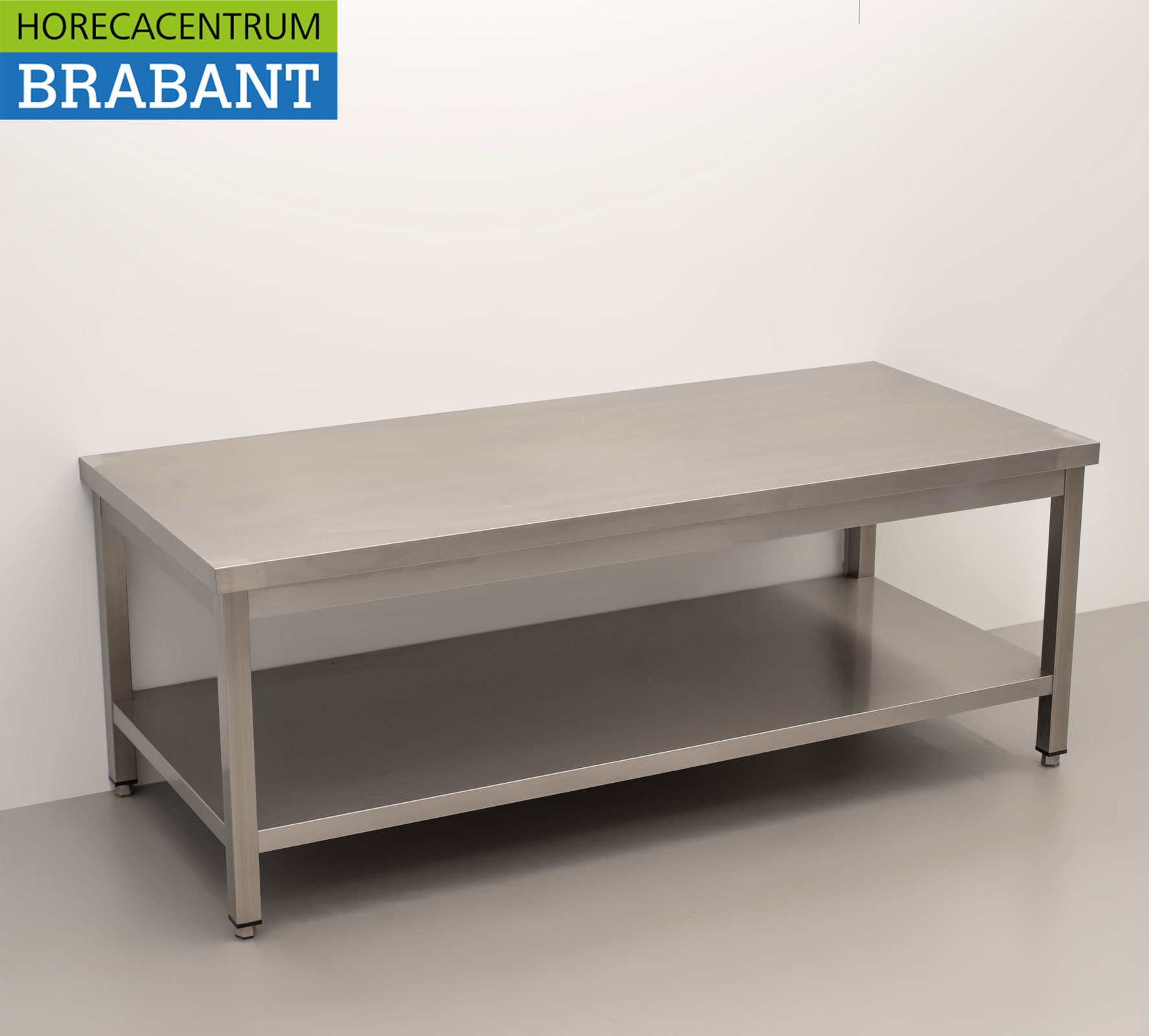 HCB Stainless Steel Work Table Premium-line 160 x 70 x 60 cm Catering - Image 3