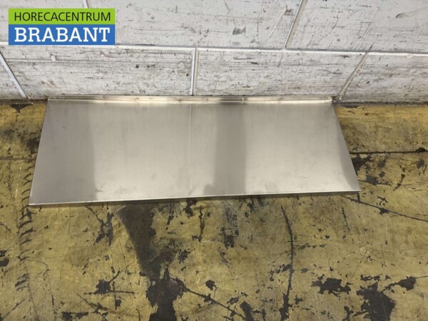 Stainless steel Wall Shelf 80 x 30 cm Horeca - Image 2