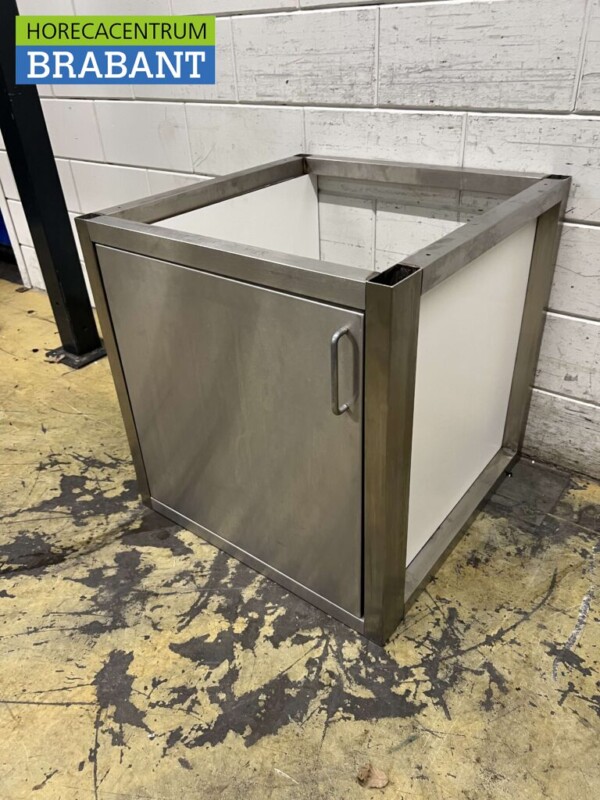 Stainless steel Work Cabinet 1 door 68.5 cm Catering - Image 2