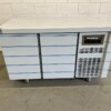 Stainless steel Coreco Premium refrigerated workbench 2 doors 1/1 gastronorm 134,5 cm Catering