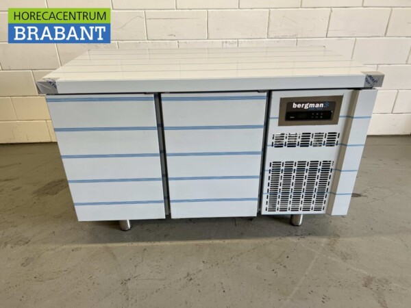 Stainless steel Coreco Premium refrigerated workbench 2 doors 1/1 gastronorm 134,5 cm Catering