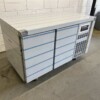 Stainless steel Coreco Premium refrigerated workbench 2 doors 1/1 gastronorm 134,5 cm Catering - Image 3