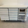 Stainless steel Coreco Premium refrigerated workbench 2 drawers and 1 door 1/1 gastronorm 134,5 cm Catering