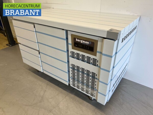Stainless steel Coreco Premium refrigerated workbench 2 drawers and 1 door 1/1 gastronorm 134,5 cm Catering - Image 2