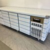 Stainless steel Coreco Premium refrigerated workbench 2 drawers and 3 doors 1/1 gastronorm 224.5 cm Horeca - Image 2