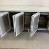 Stainless steel Coreco Premium refrigerated workbench 2 drawers and 3 doors 1/1 gastronorm 224.5 cm Horeca - Image 5