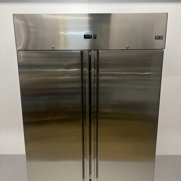 Stainless steel Double door 2 door Freezer Freezer Monoblock 1350 liters 230V Horeca