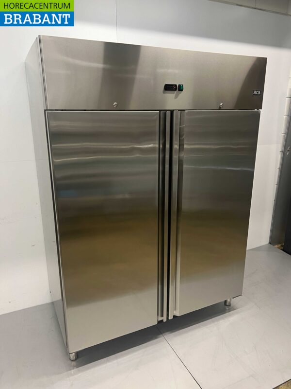 Stainless steel Double door 2 door Freezer Freezer Monoblock 1350 liters 230V Horeca - Image 3