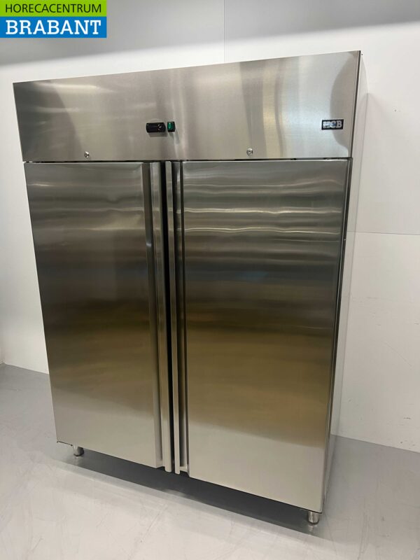 Stainless steel Double door 2 door Freezer Freezer Monoblock 1350 liters 230V Horeca - Image 2