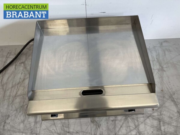 Stainless steel Mirror Grill Griddle Griddle Chrome Griddle 60 cm 400V Horeca - Image 4