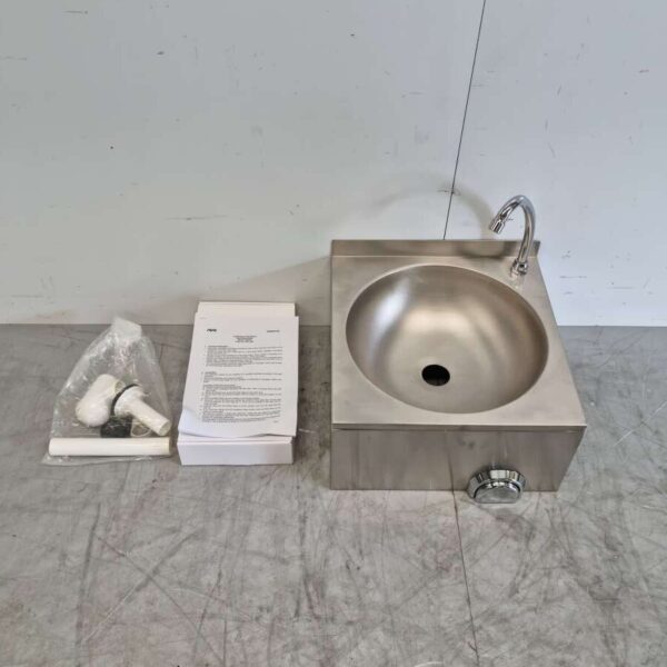Stainless steel Saro Justin Sink Sink with knee operation 40 x 40 cm Catering