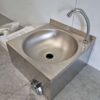 Stainless steel Saro Justin Sink Sink with knee operation 40 x 40 cm Catering - Image 3