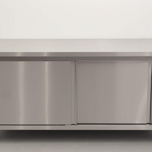 Stainless steel HCB Shelf warming cabinet 2 sliding doors Premium-line 160 cm Horeca