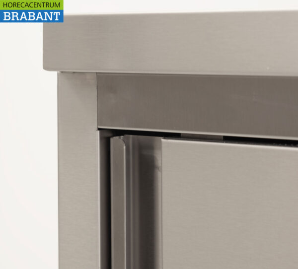 Stainless steel HCB Shelf warming cabinet 2 sliding doors Premium-line 160 cm Horeca - Image 6